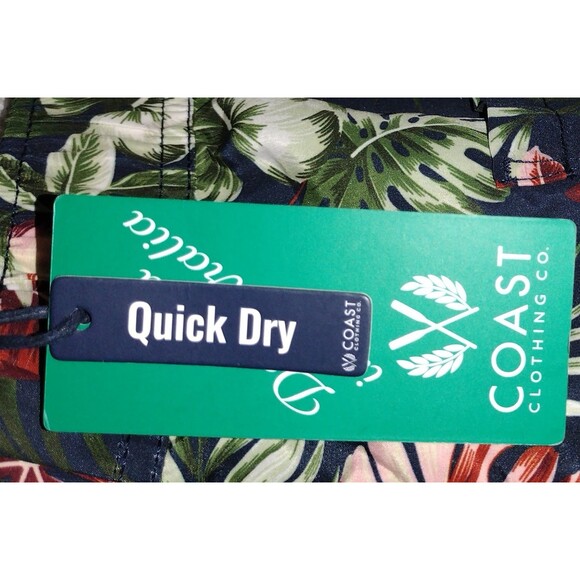 Coast Clothing Co. Shorts Men's XL "Floral Cruise" Designed in Australia NWT - Picture 6 of 6